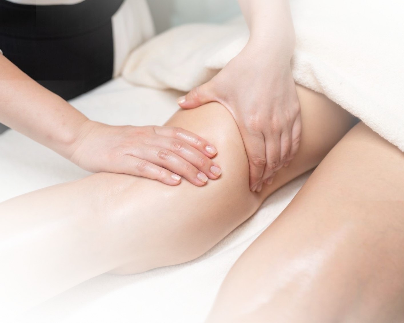足のリンパマッサージ